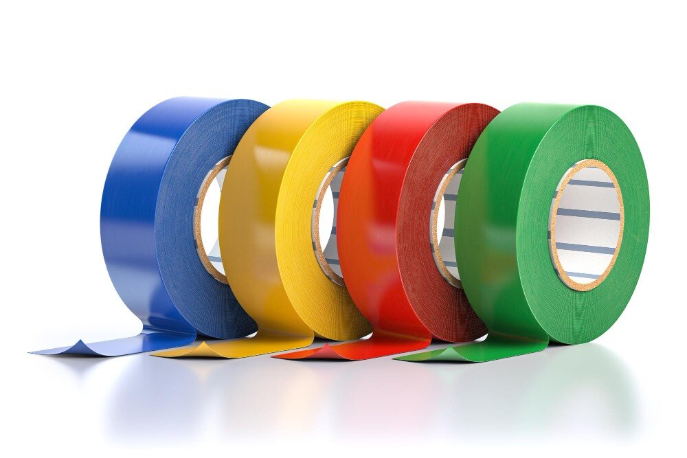 Wire Insulation Tape Roll Sizes Colors and Material in Vadodara