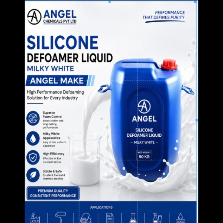 Silicone Defoamer Liquid Chemical Manufacturer & Supplier in Vadodara, Gujarat, India