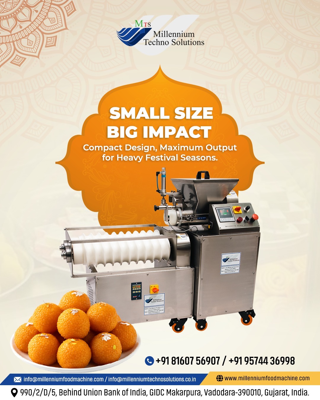 Gear up for the heavy festival rush with maximum output in a compact design! Millennium Techno Solut...