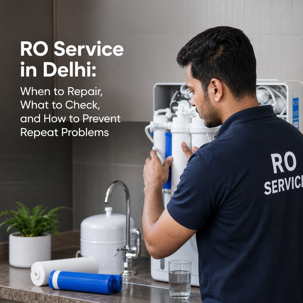 RO Service in Delhi: When to Repair, What to Check, and How to Prevent Repeat Problems