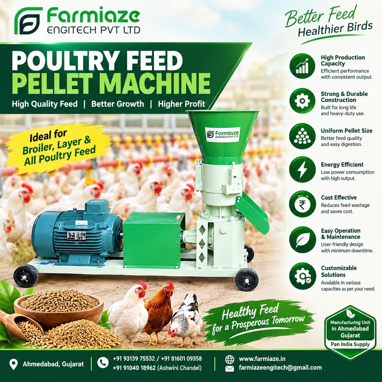 Poultry Feed Making Machine Manufacturer in Odisha