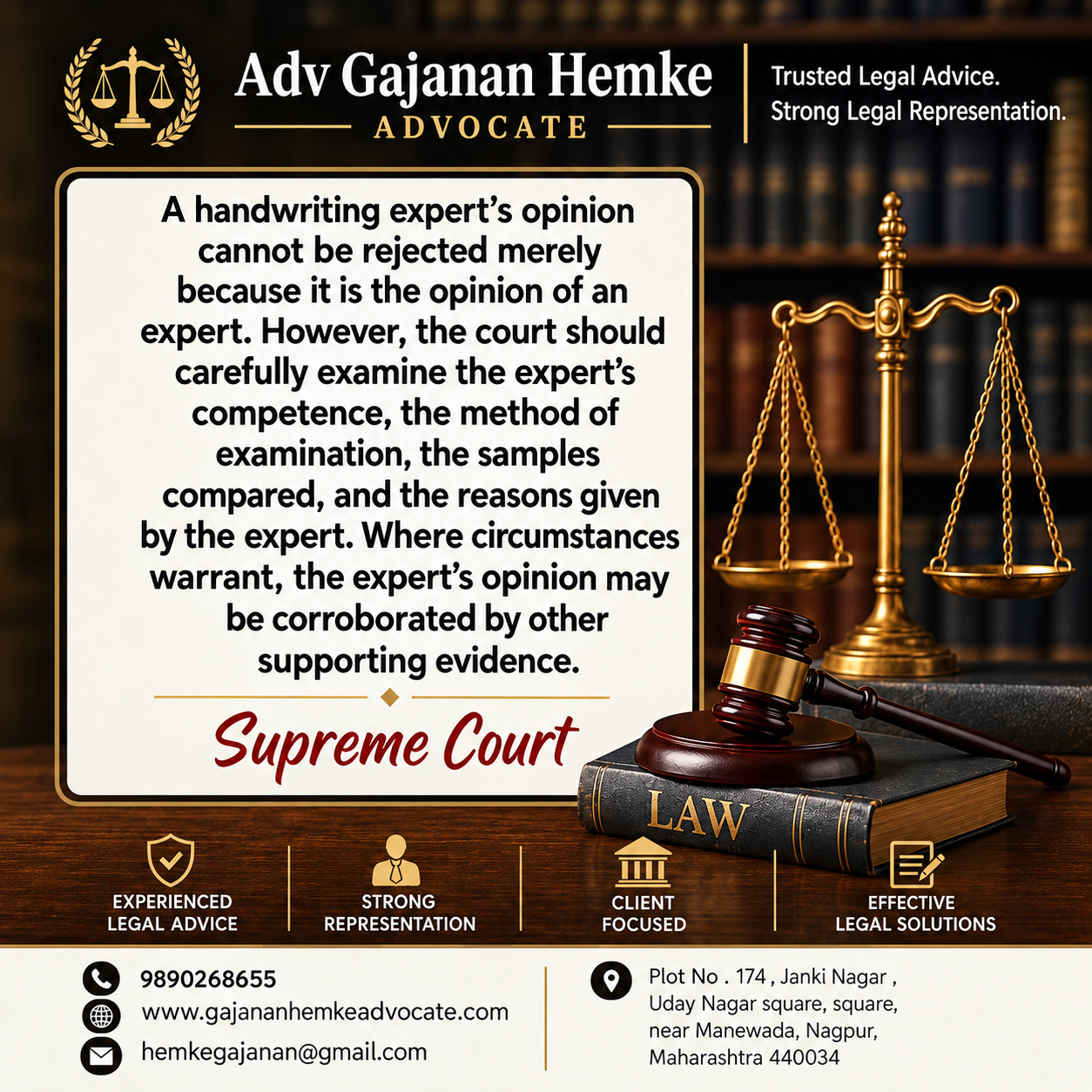 Best Advocate in Nagpur