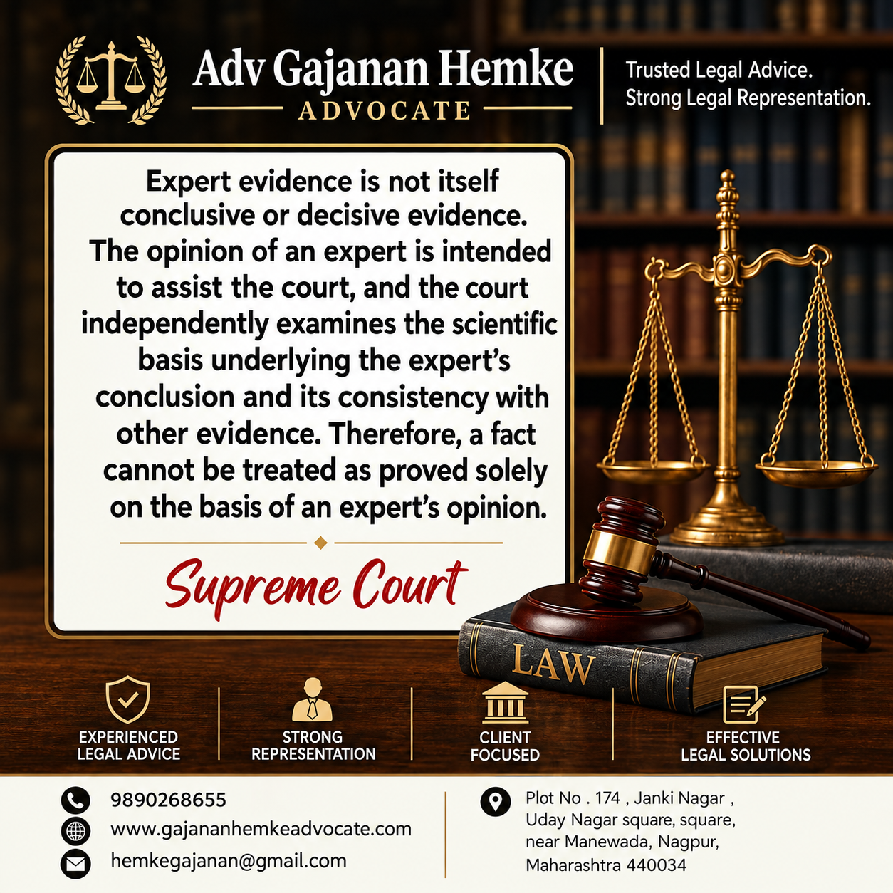 Best Advocate in Nagpur