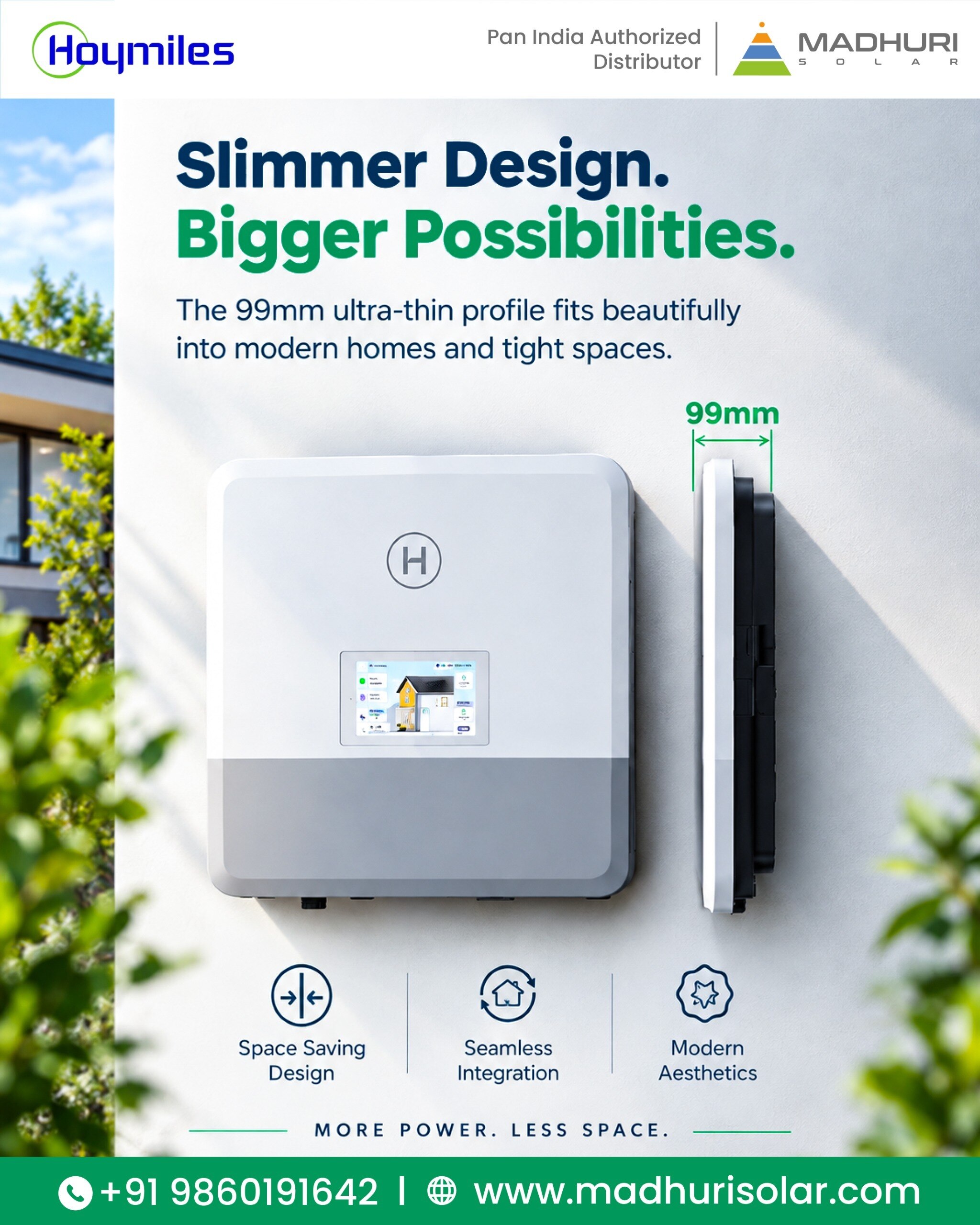 Hoymiles Hybrid Inverter and BESS for Residential and Commercial Energy Storage