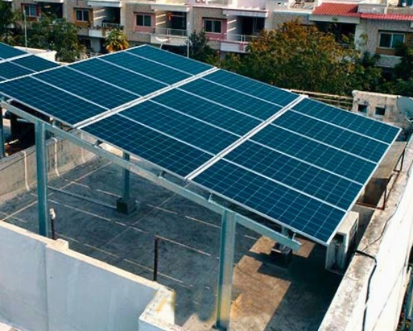 Solar Panel Installation in Jivraj Park, Ahmedabad