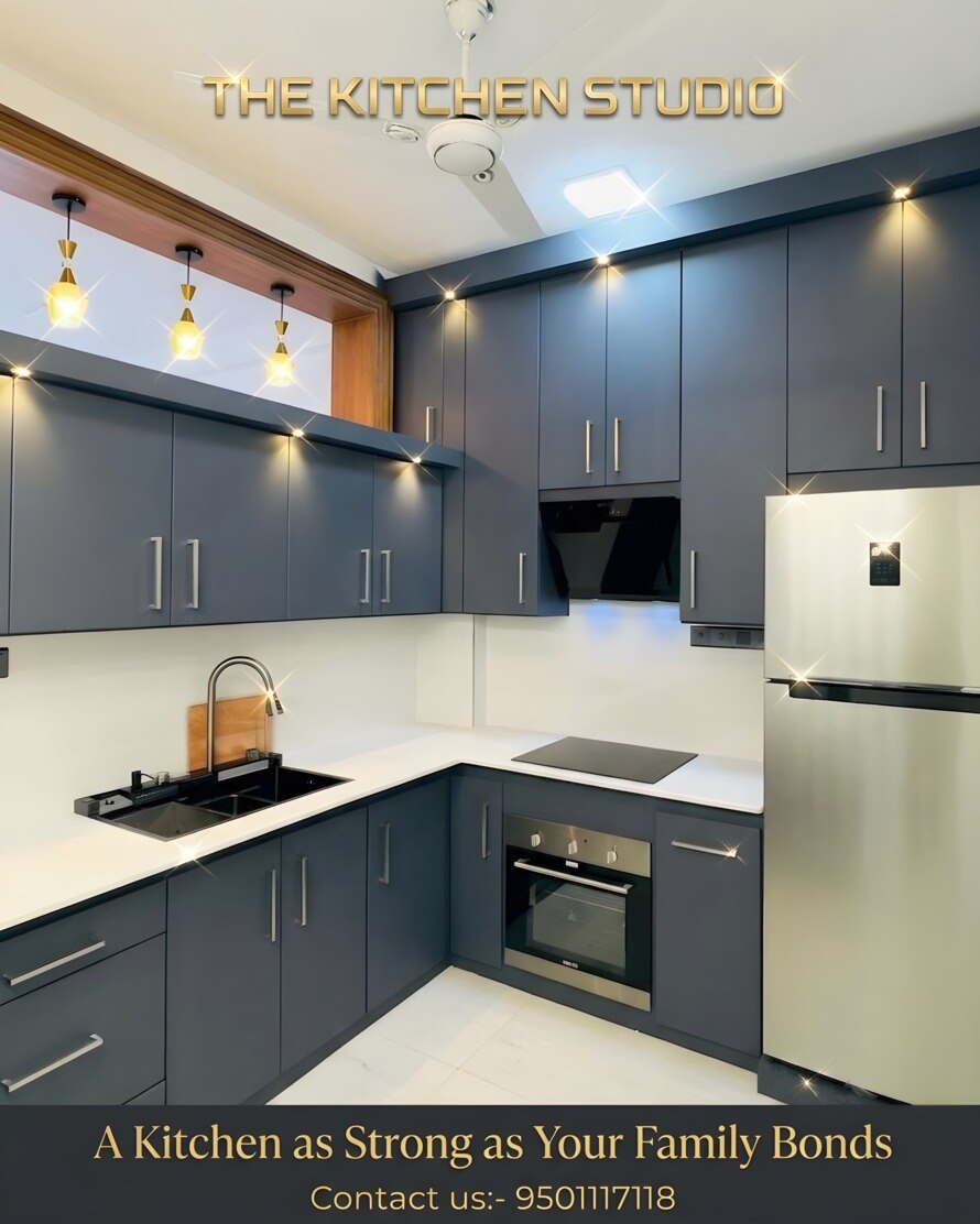 Modern L Shaped Modular Kitchen Design: How to Plan the Work Triangle Storage and Counter Space