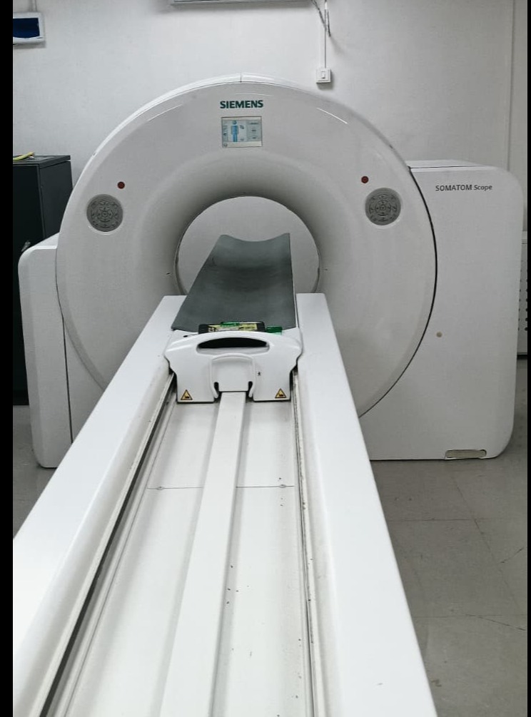UPCOMING SIEMENS SOMATOM SCOPE 32-SLICE CT INSTALLATION Unique Hospital Alephata, Pune