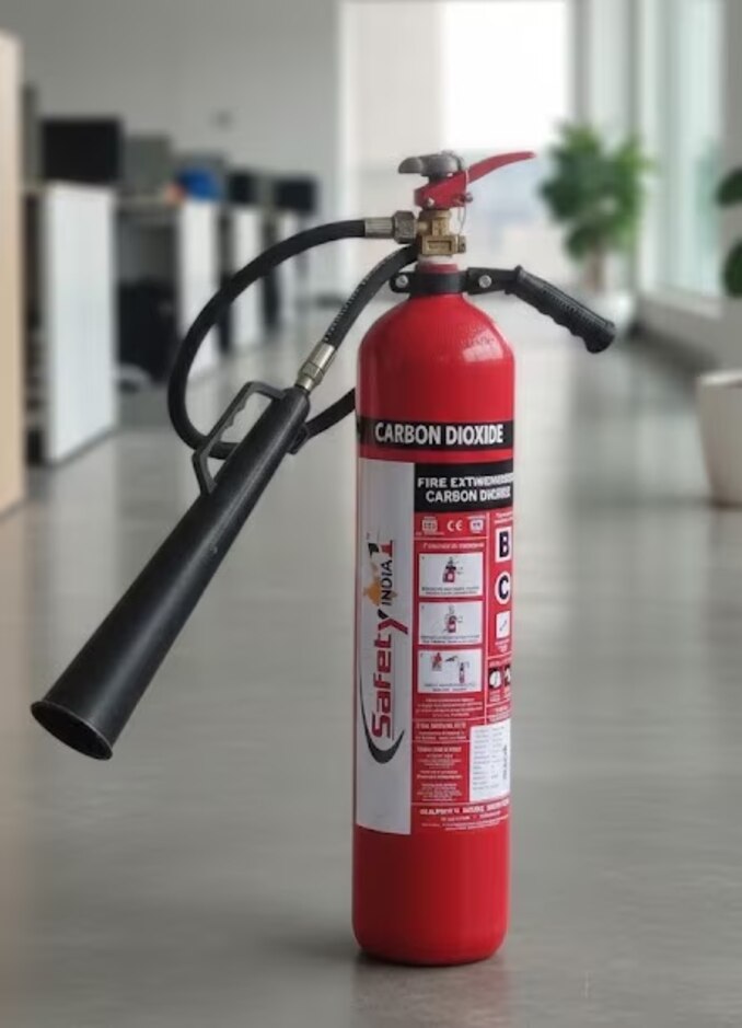 CO2 Based Fire Extinguishers for Electrical Equipment and Workplace Fire Safety