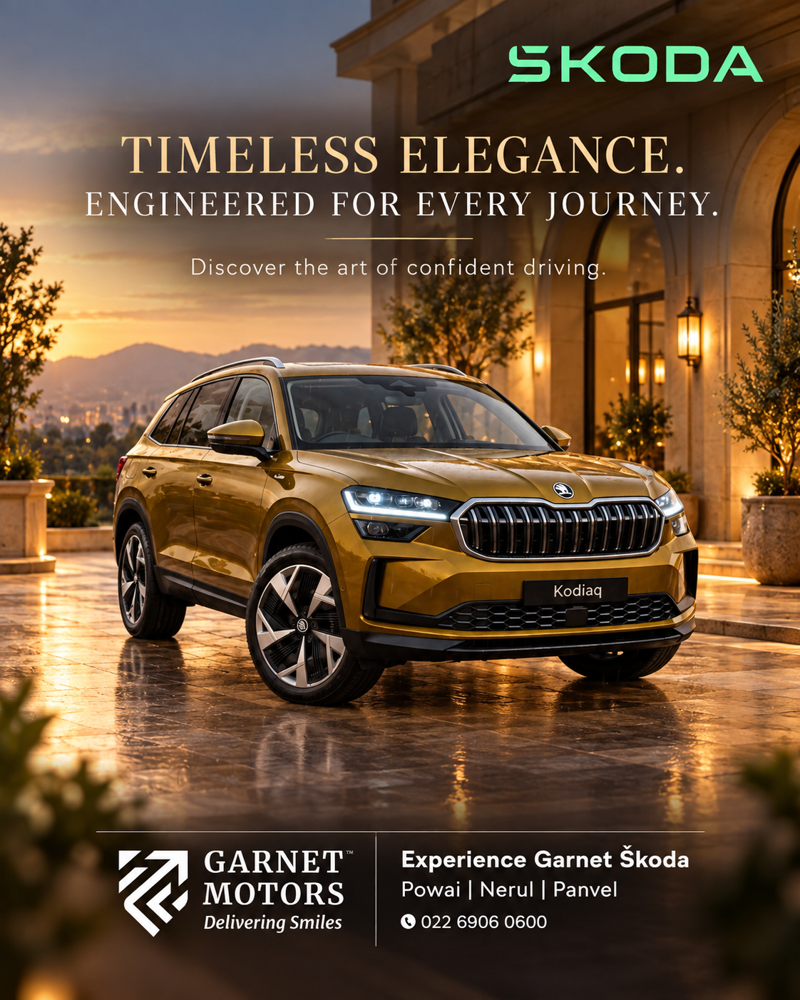 ŠKODA Kodiaq – Timeless Elegance. Command Every Journey.