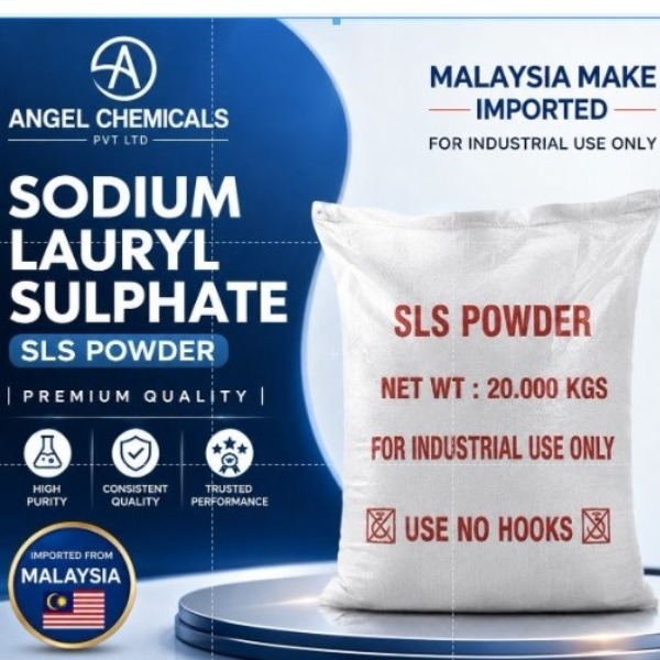 Sodium Lauryl Sulphate (SLS) Powder Manufacturer & Supplier in Vadodara, Gujarat, India