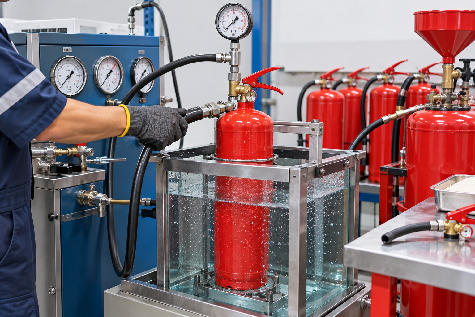 What Hydrotesting and Refilling of Fire Extinguishers Includes for Bhandup Factories