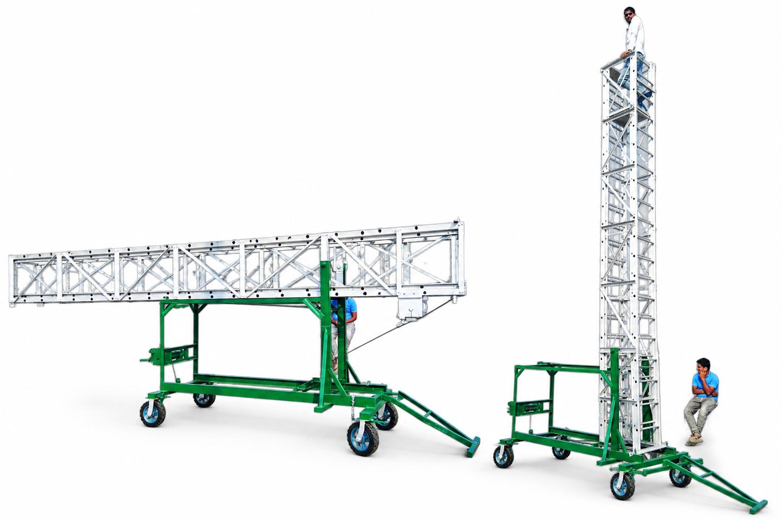 Aluminium Tiltable Tower Ladder