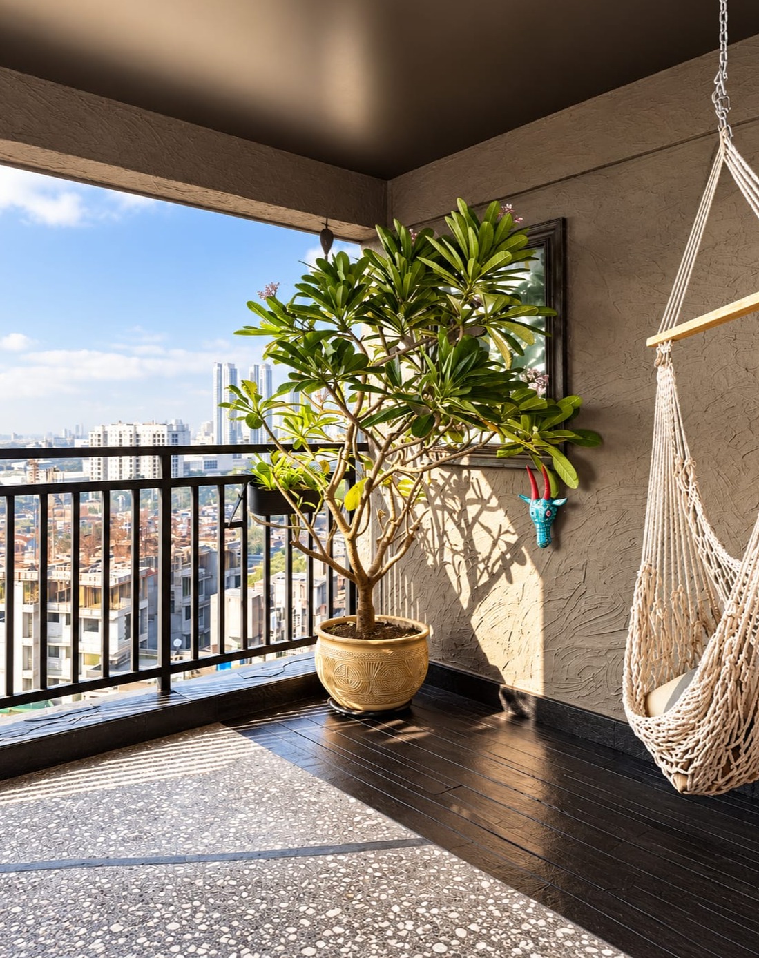 Tropical Swing Balcony | Anna Nagar