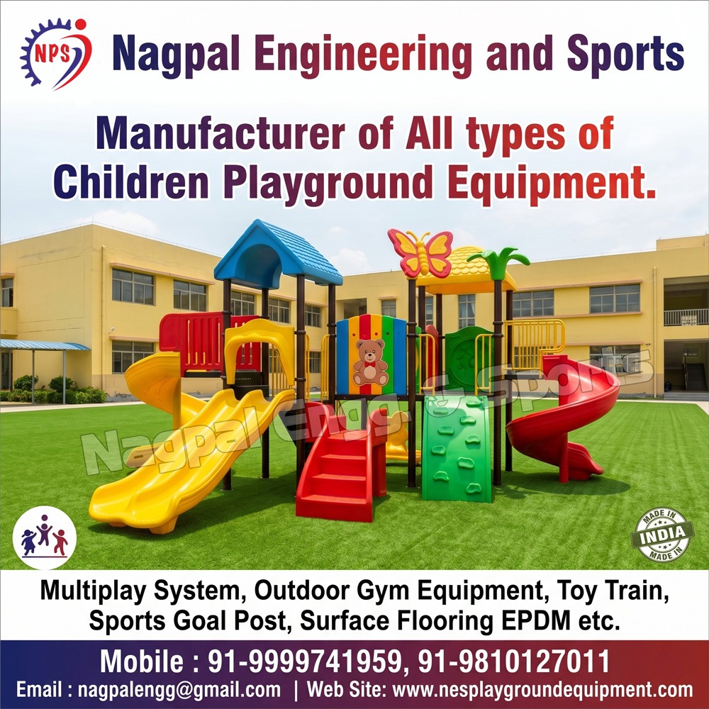 Leading Park Playground Equipment Manufacturer in Delhi India | Nagpal Engineering and Sports