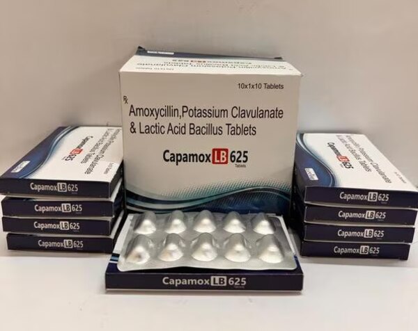 Capamox Lb 625 Tablets for Medicine Suppliers in Mohali