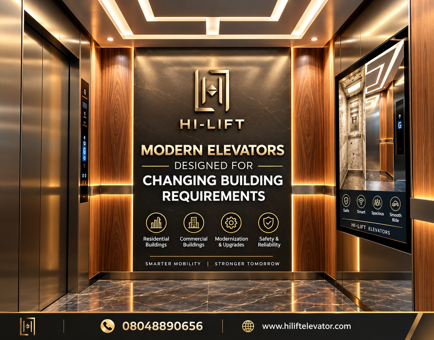 Modern Elevators Designed for Changing Building Requirements