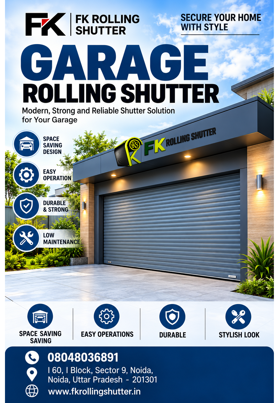 Shutter manufacturer for garage