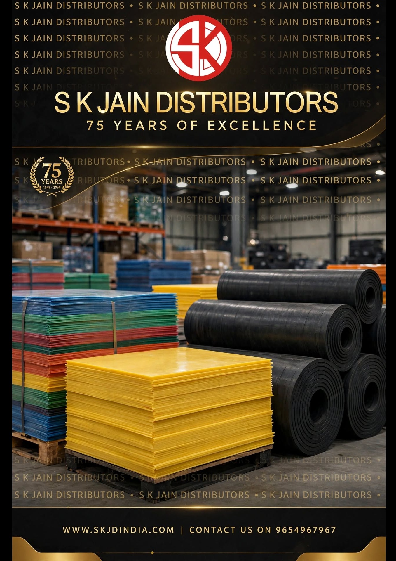 : S.K JAIN DISTRIBUTORS | 75 YEARS OF EXCELLENCE
✅ Number: Ph: +91 9654967967 / 08048034498
✅ Email:...