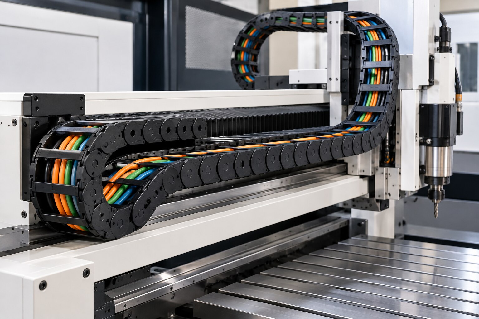 How to Maintain Cable Drag Chains on CNC Machines in Coimbatore