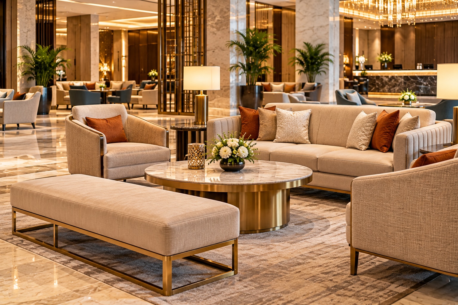 Luxury Hotel Furniture in Faridabad Important Factors for Hospitality Interiors