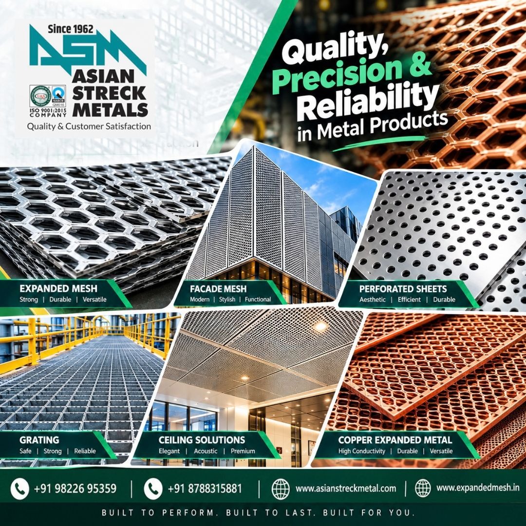 Quality, Precision & Reliability in Metal Products
At Asian Streck Metals, we combine quality mate...