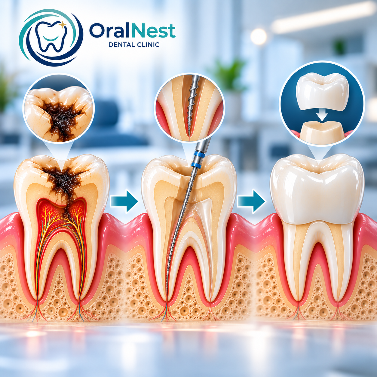 Why Does a Root Canal-Treated Tooth Usually Need a Crown?