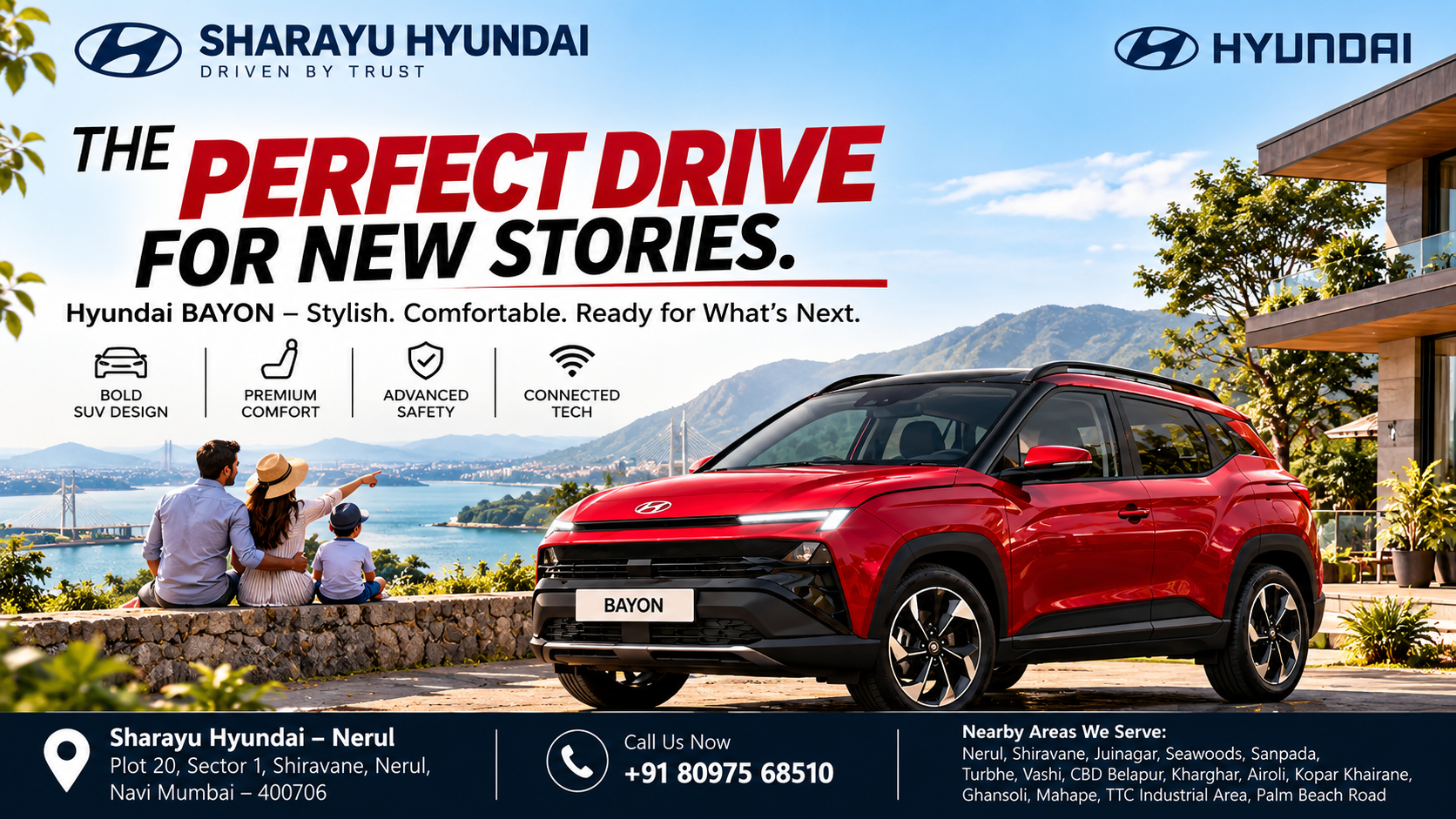 Hyundai BAYON — The Perfect Drive for New Stories | Sharayu Hyundai Nerul
