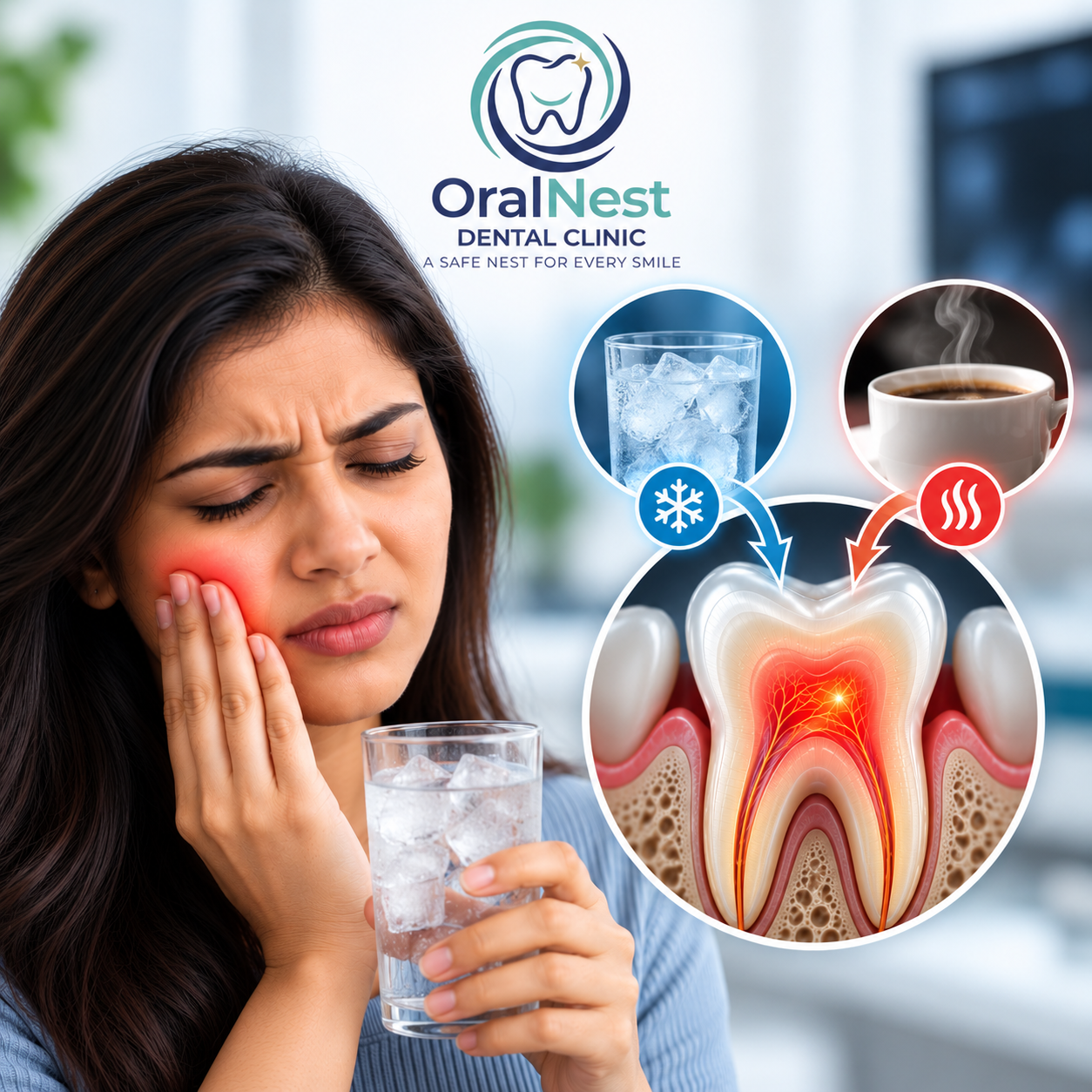 Why Is My Tooth Sensitive to Cold or Hot Even Though It Looks Normal?