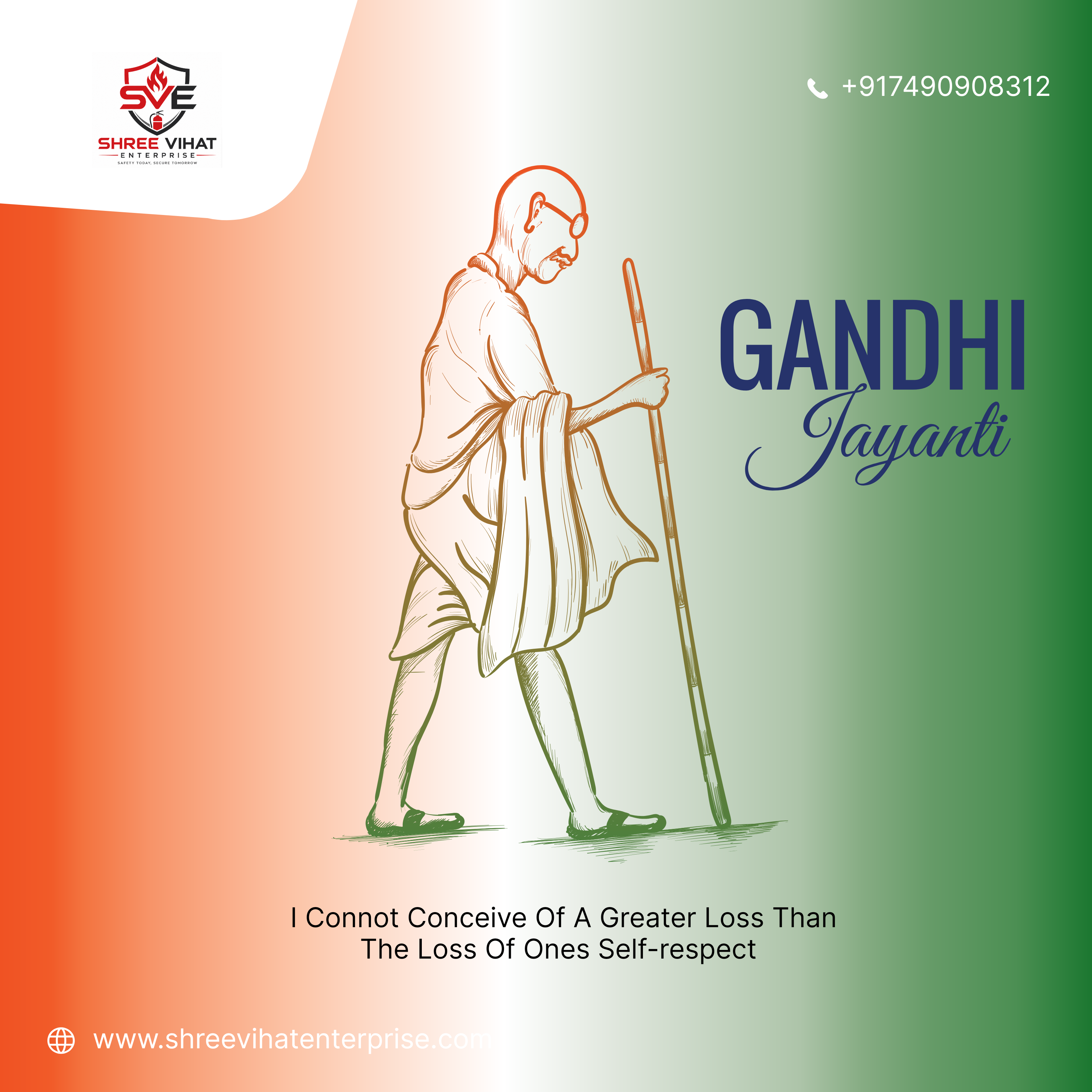 ๐๏ธ๐ฎ๐ณ Peace is not a destination. It is a way of living. This Gandhi Jayanti, letโs remember Maha...