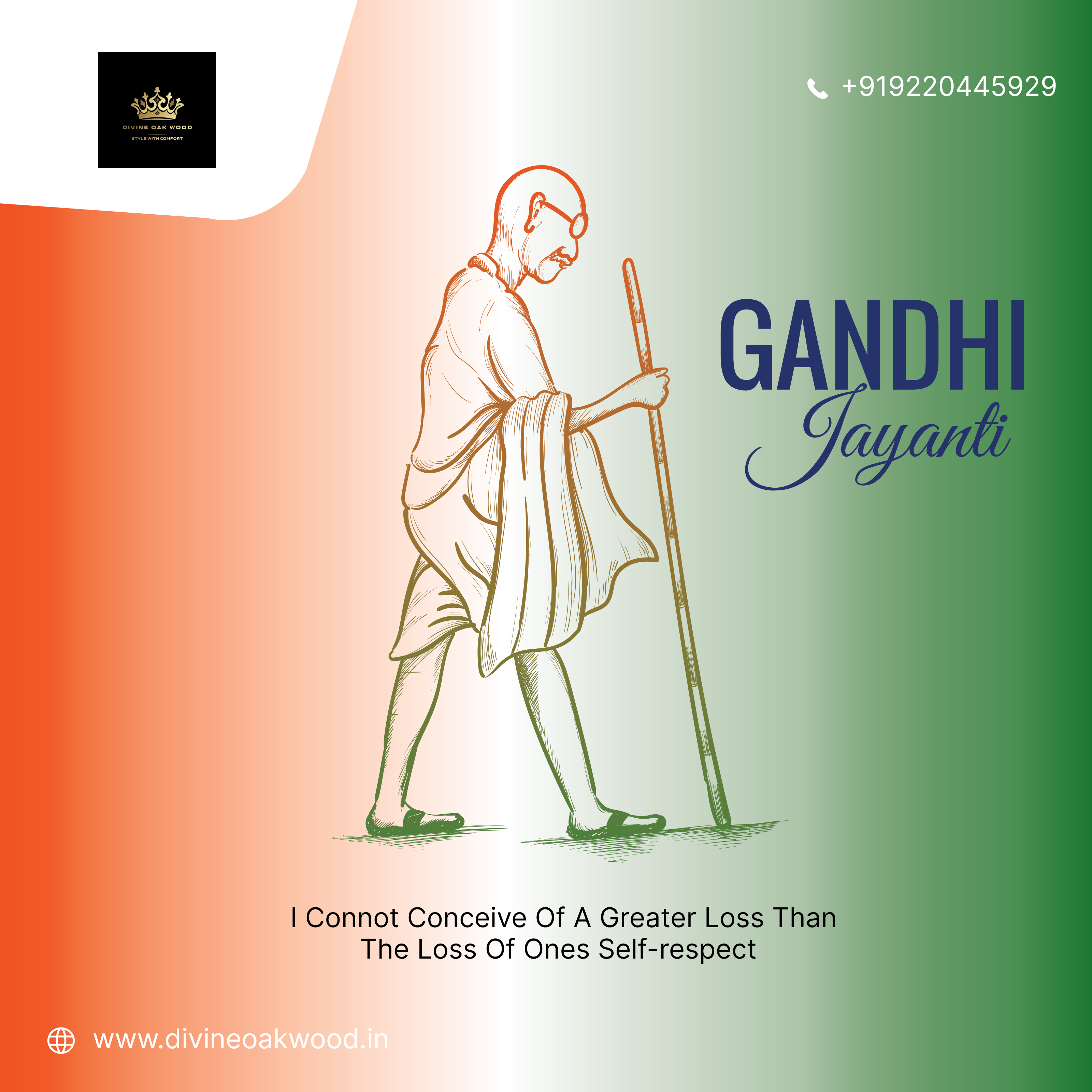๐๏ธ๐ฎ๐ณ Peace is not a destination. It is a way of living. This Gandhi Jayanti, letโs remember Maha...