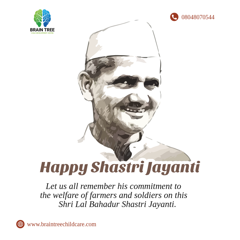 ๐ฎ๐ณ๐ฑ Great leadership begins with humility and a commitment to serve. On Lal Bahadur Shastri Jayanti,...