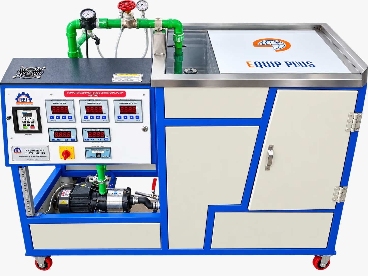 Computerized Centrifugal Pump Test Rig
