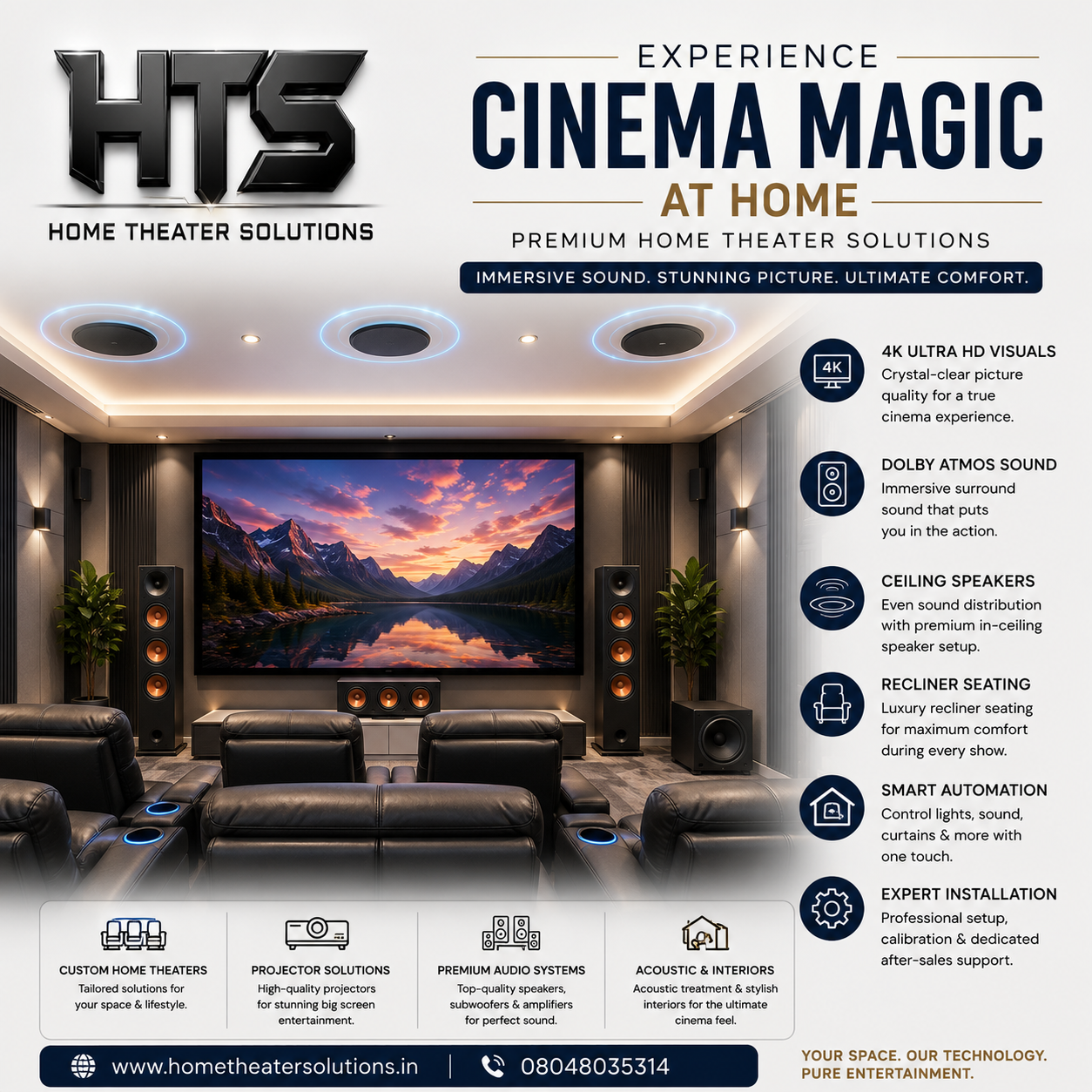 Complete Home Theater Package in Delhi – Everything You Need for the Perfect Home Cinema