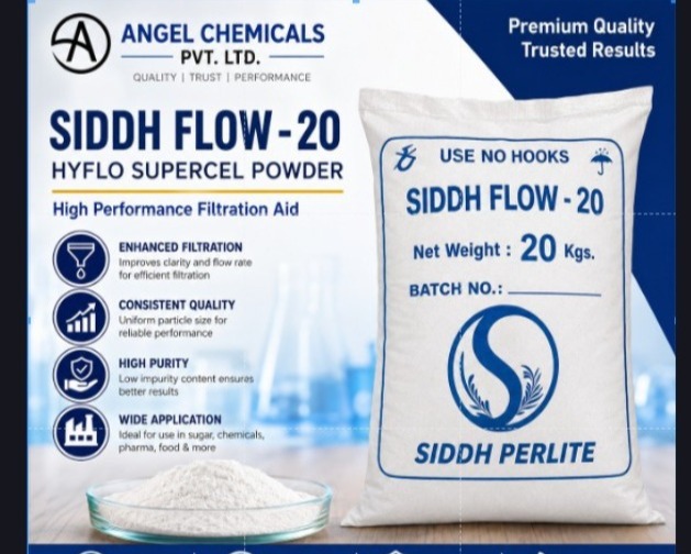 Hyflo Supercel Powder | Filter Aid Chemical Supplier in Vadodara, Gujarat & India