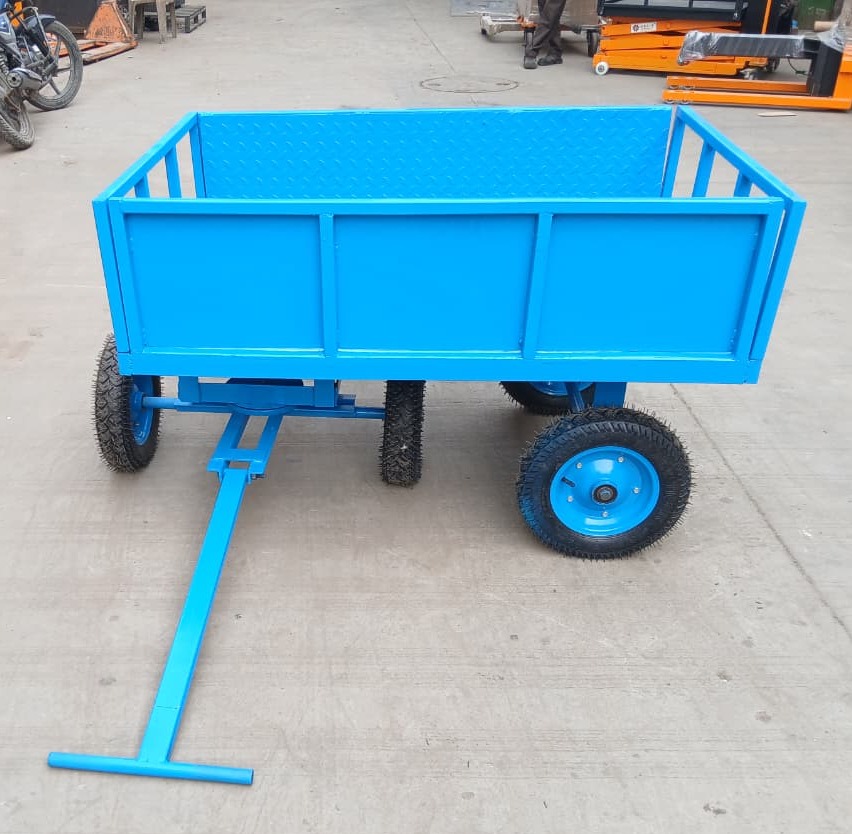 Heavy Duty Platform Trolley for Material Shifting | Helix Engineers