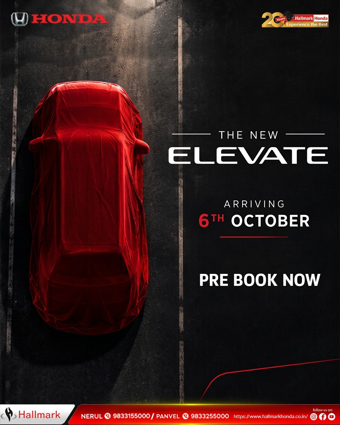 The New Honda Elevate Is Arriving — Pre-Book Now|Hallmark Honda