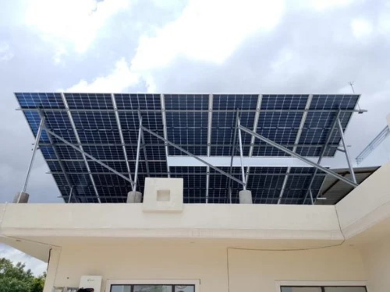 Solar Panel Installation in Muktijivan Society, Ghodasar, Ahmedabad
