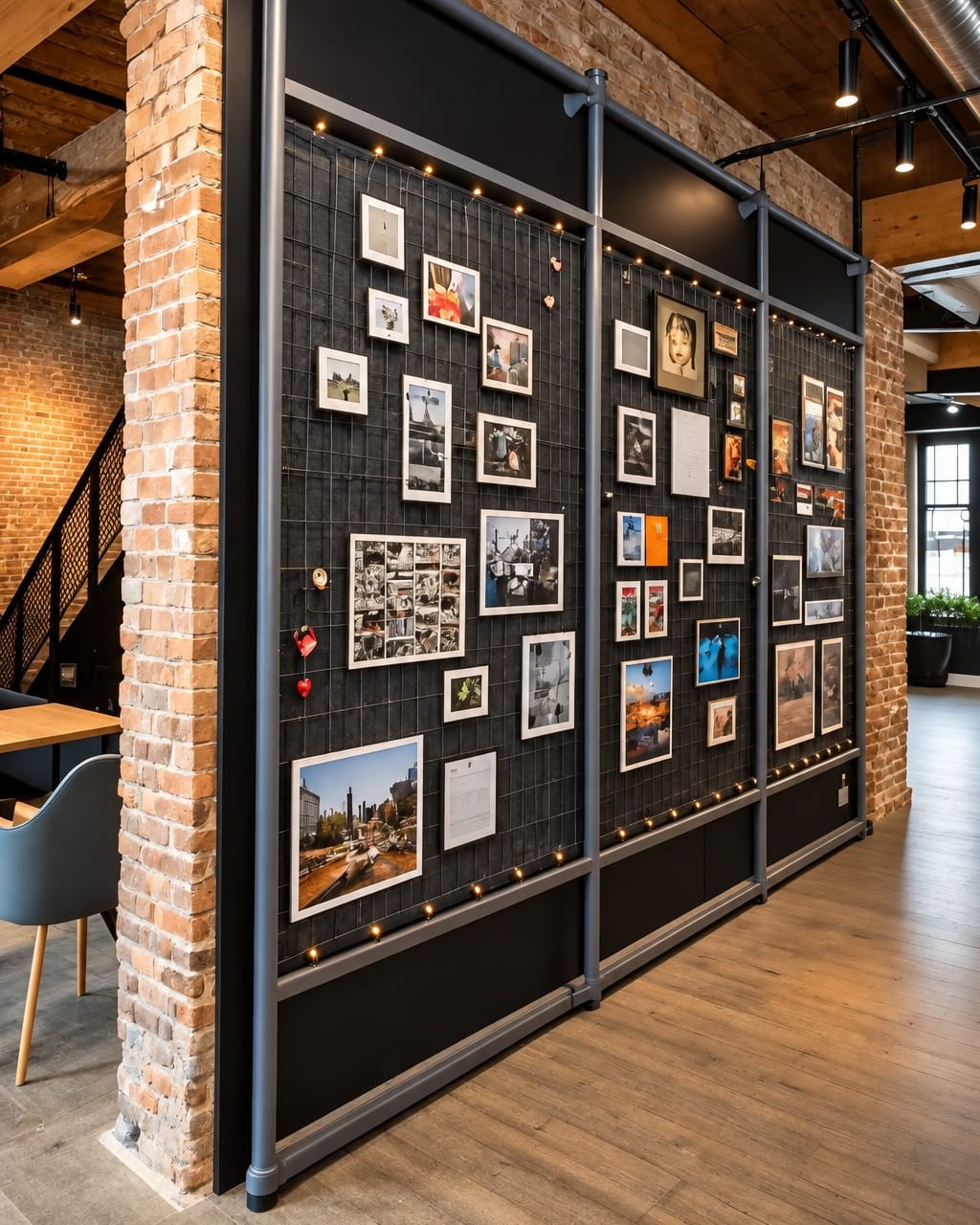 Industrial Gallery Wall Design | Adyar