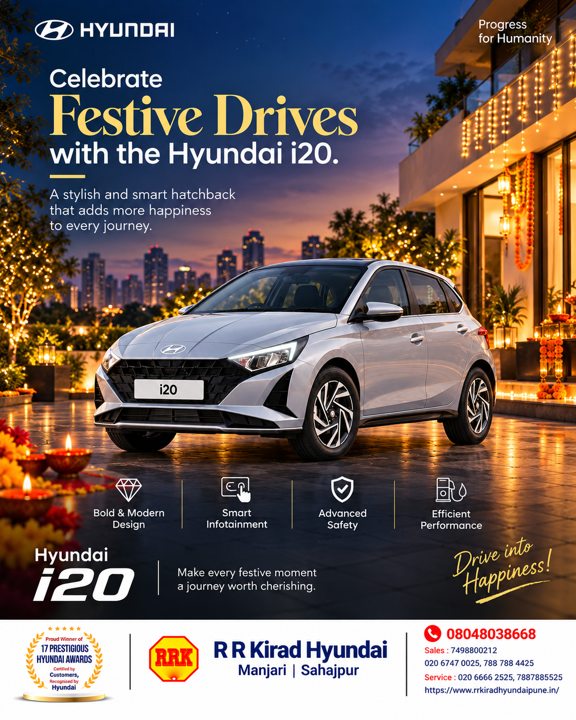 Celebrate Every Festive Drive with the Hyundai i20|RR kirad Hyundai
