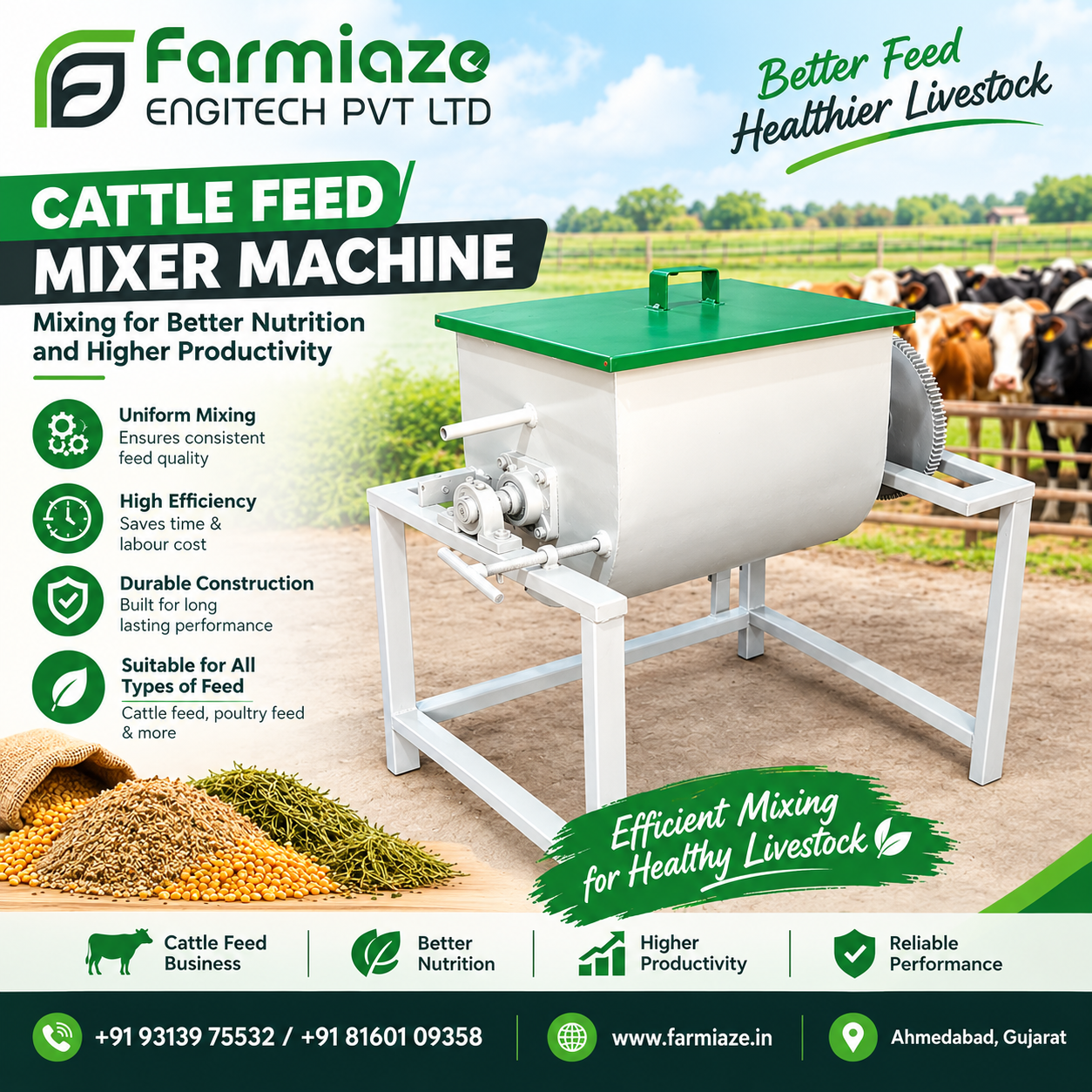 Cattle Feed Mixer Manufacturer in Nagpur