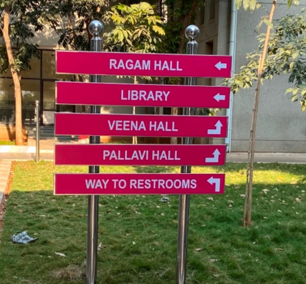 College sign board suppliers in Coimbatore