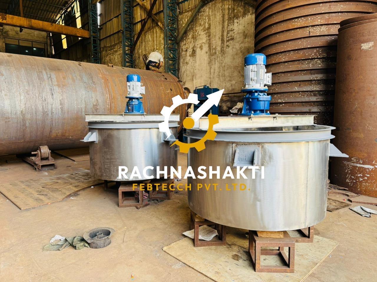 1000 L Stainless Steel Mixing Tank Manufacturer in West Bengal