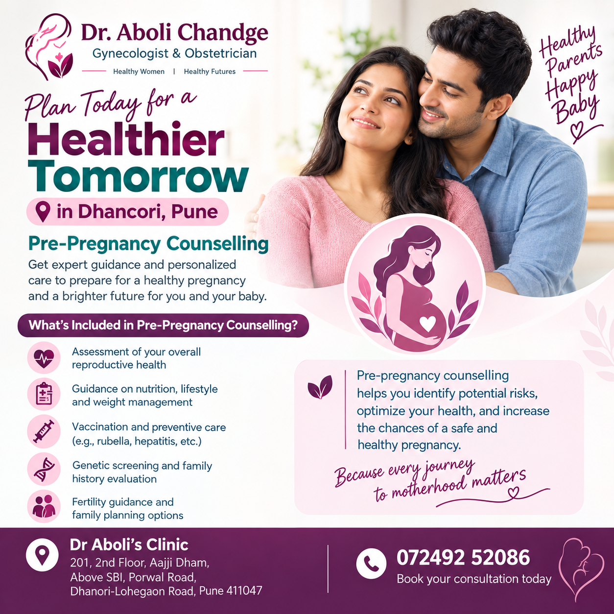 Pre-Pregnancy Counselling: Preparing for a Healthy Pregnancy