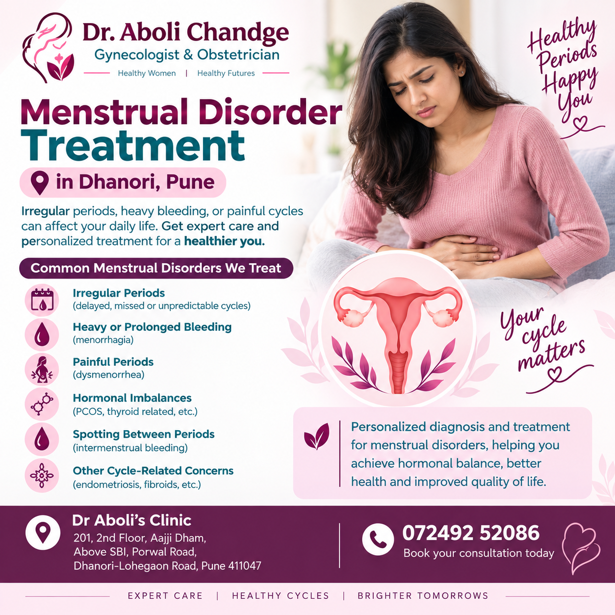 Menstrual Disorder Treatment: Causes, Symptoms and Care