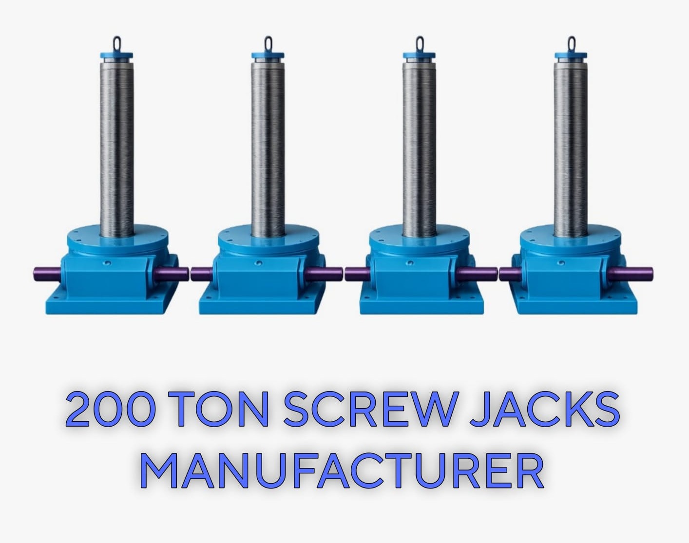 200-Ton Screw Jack Manufacturers in Kaolack, Senegal