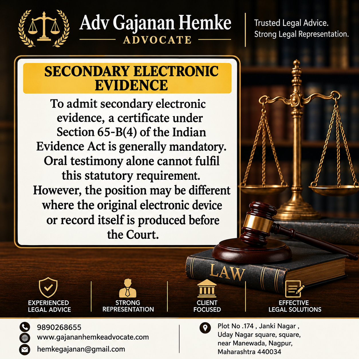 Best Advocate in Nagpur ✅