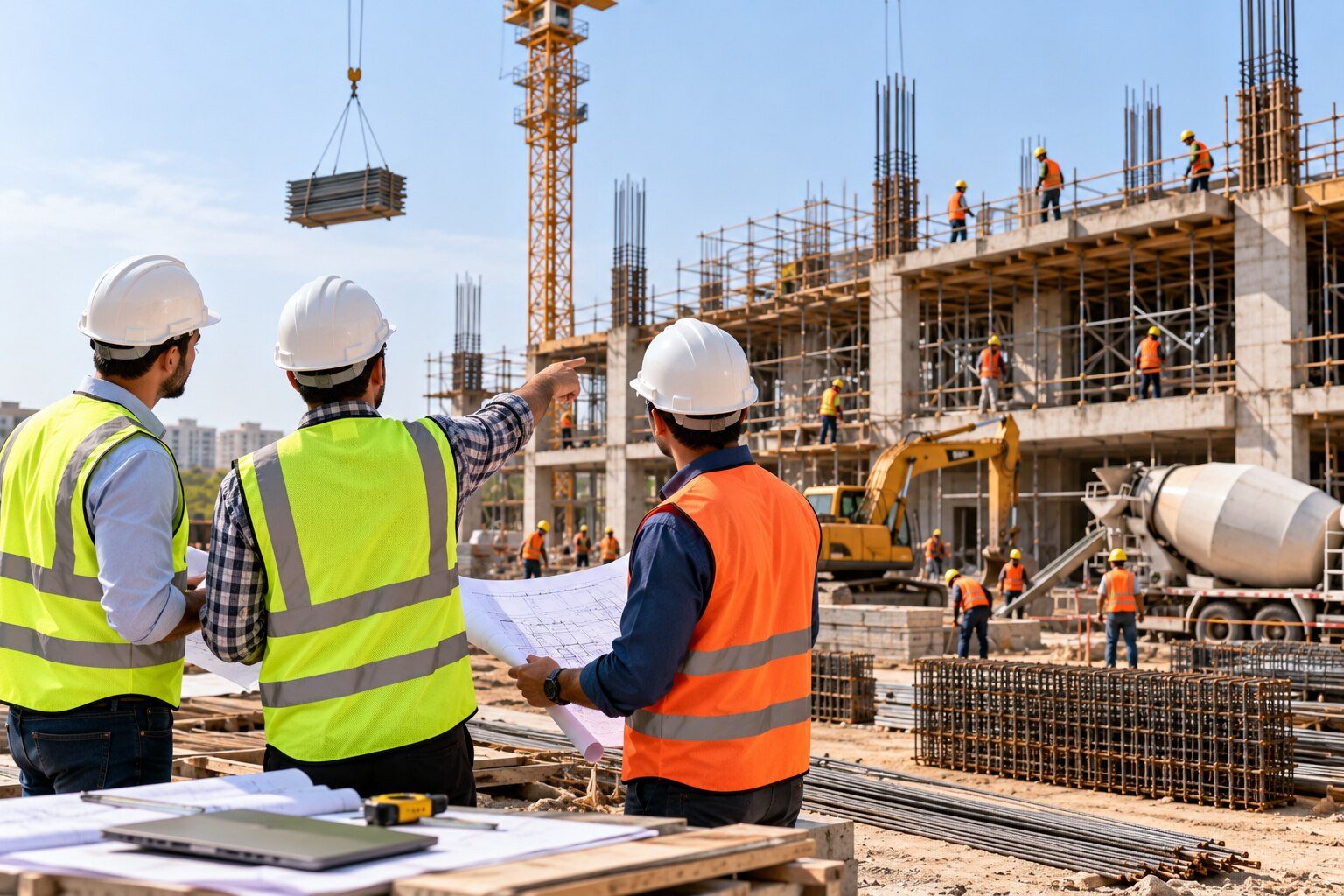 Improving On Site Efficiency Through Effective Site Management and Coordination
