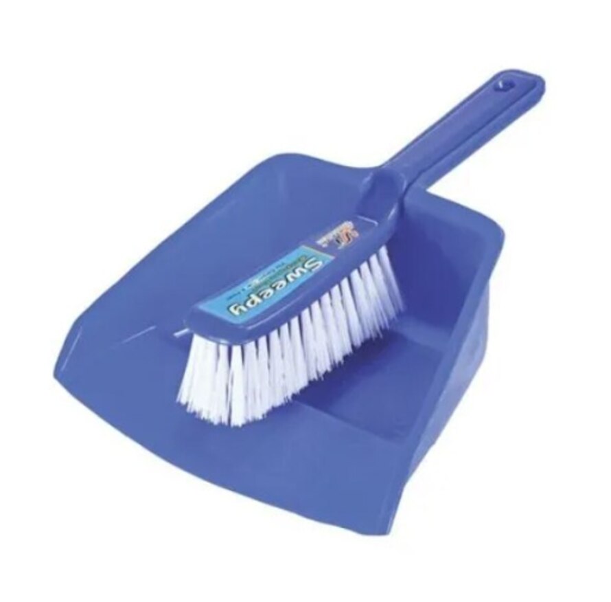 Sweepy Pan with Brush for Convenient Floor and Corner Cleaning