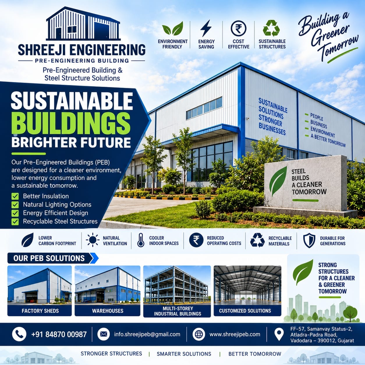 SUSTAINABLE GREEN PEB SOLUTIONS