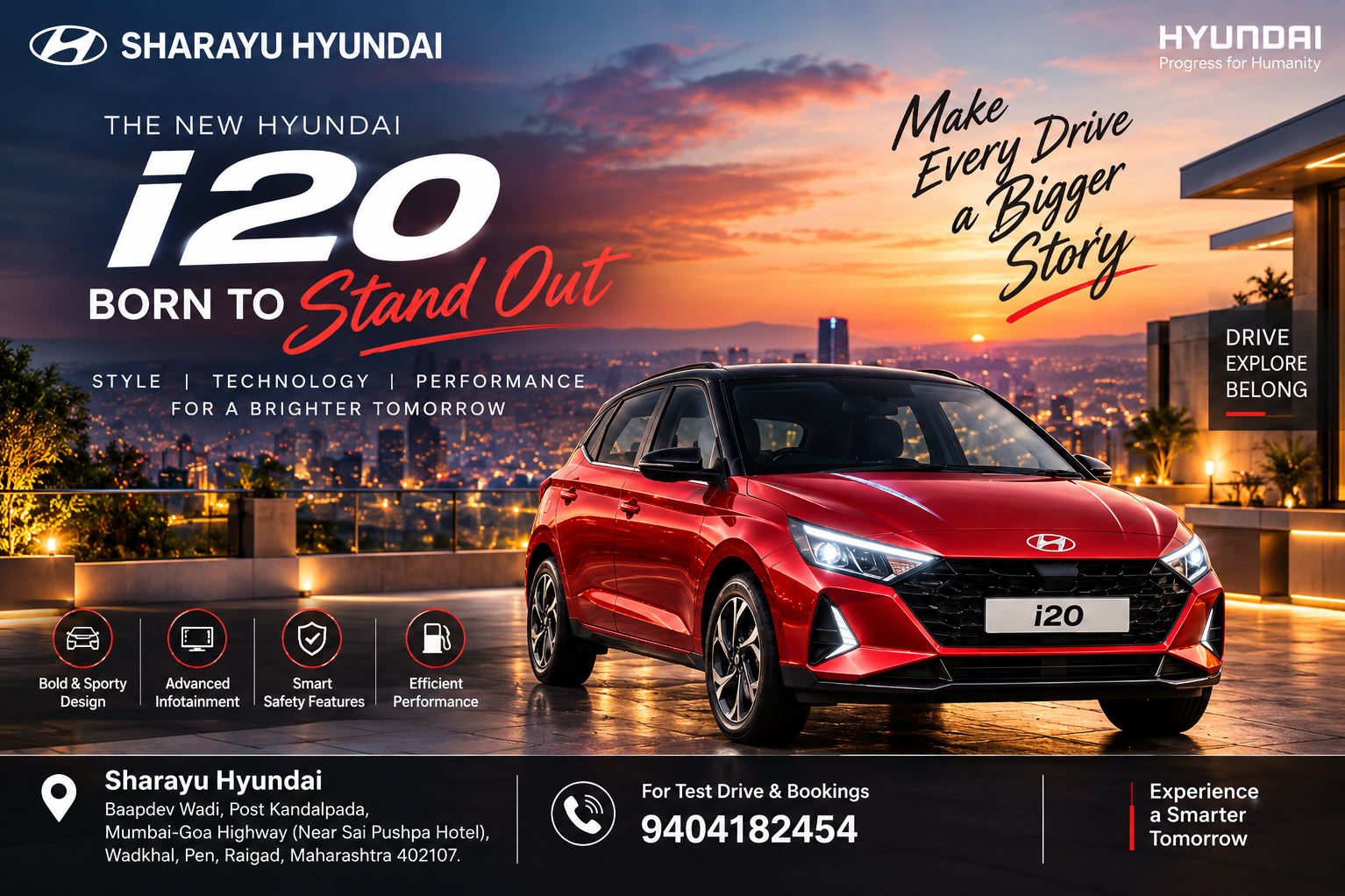 Make Every Drive a Bigger Story with the Hyundai i20|Pune
